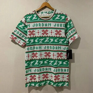 Jordan Ugly Sweater Christmas  Crew T-Shirt